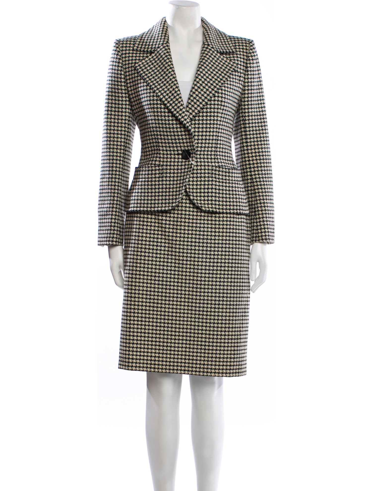 Yves Saint Laurent Rive Gauche Vintage 1986 Skirt Suit