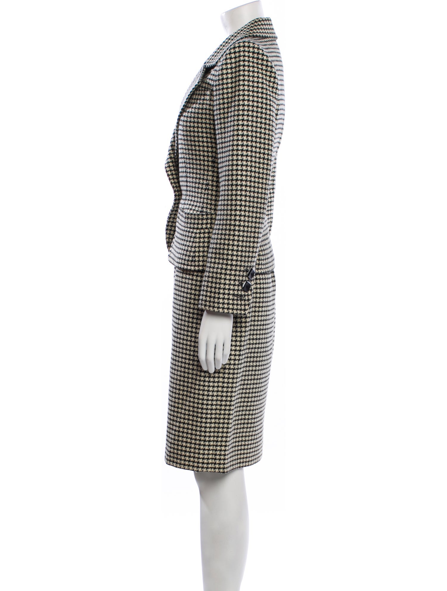 Yves Saint Laurent Rive Gauche Vintage 1986 Skirt Suit