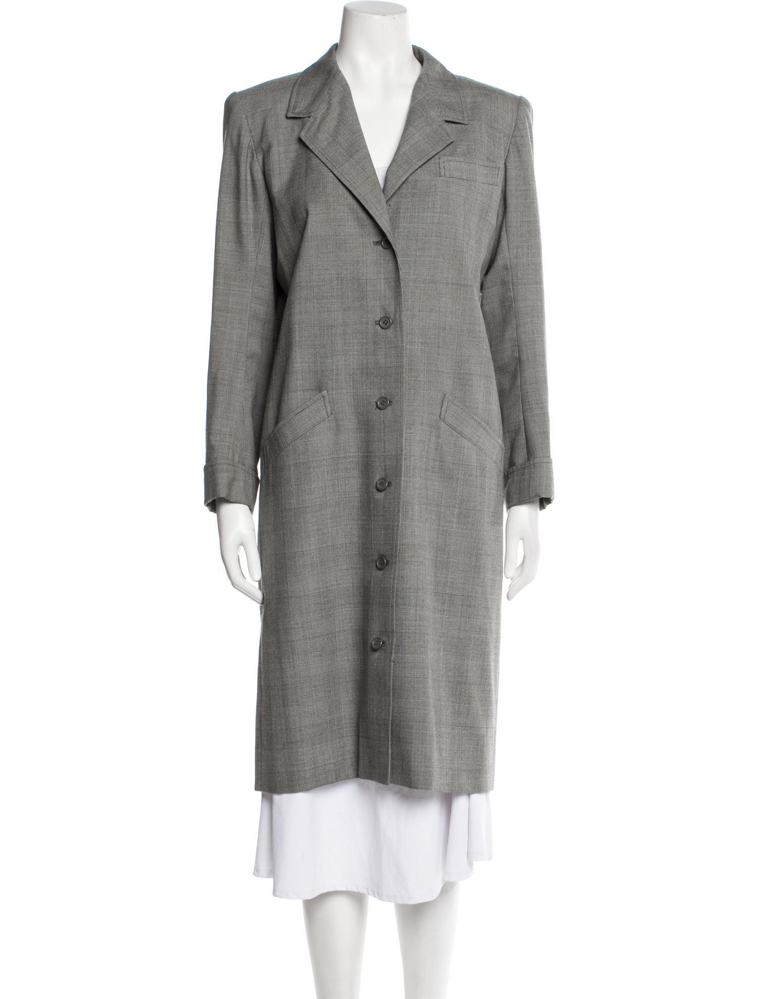 Yves Saint Laurent Rive Gauche Vintage 1980's Coat