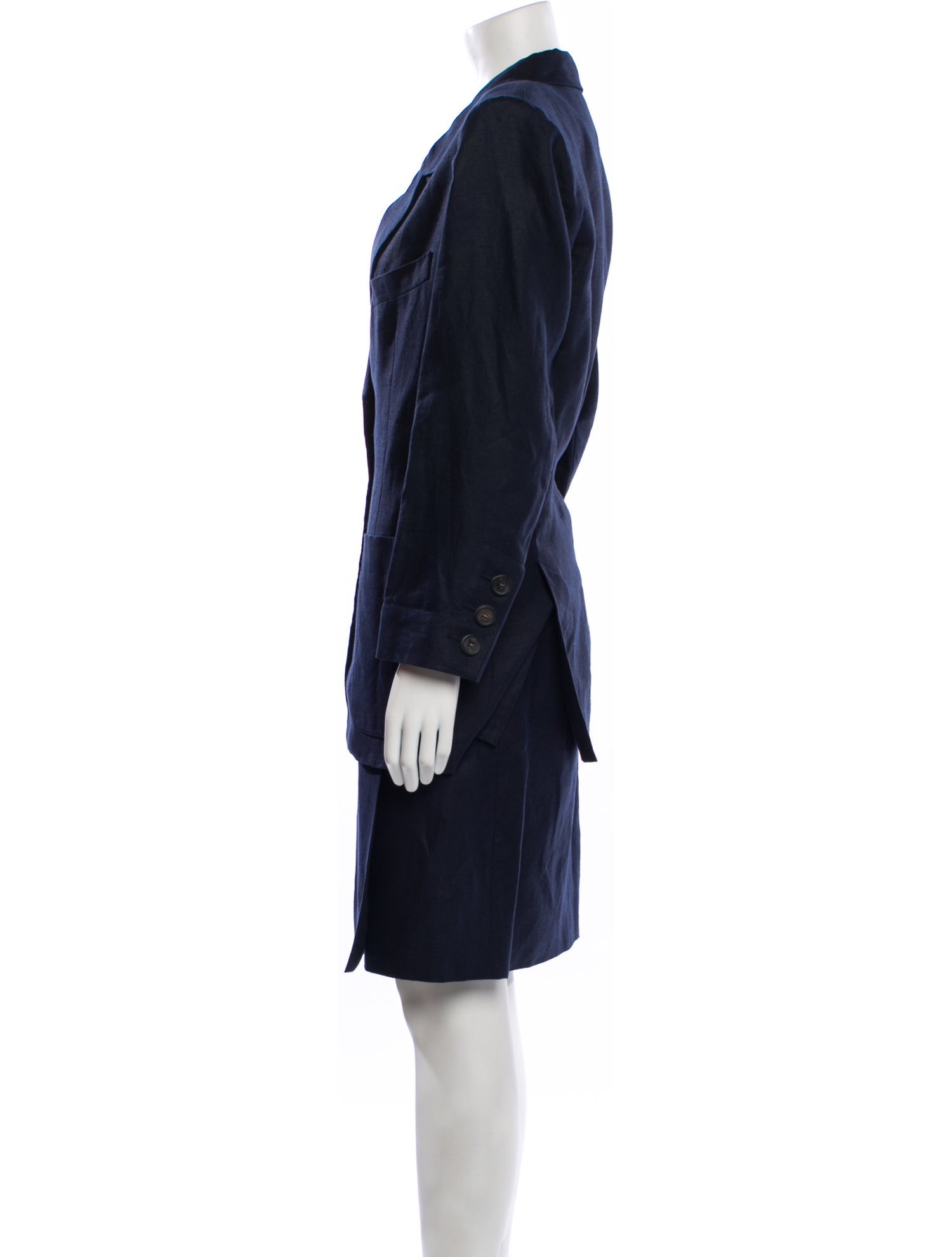 Yves Saint Laurent Rive Gauche Vintage 1991 Skirt Suit