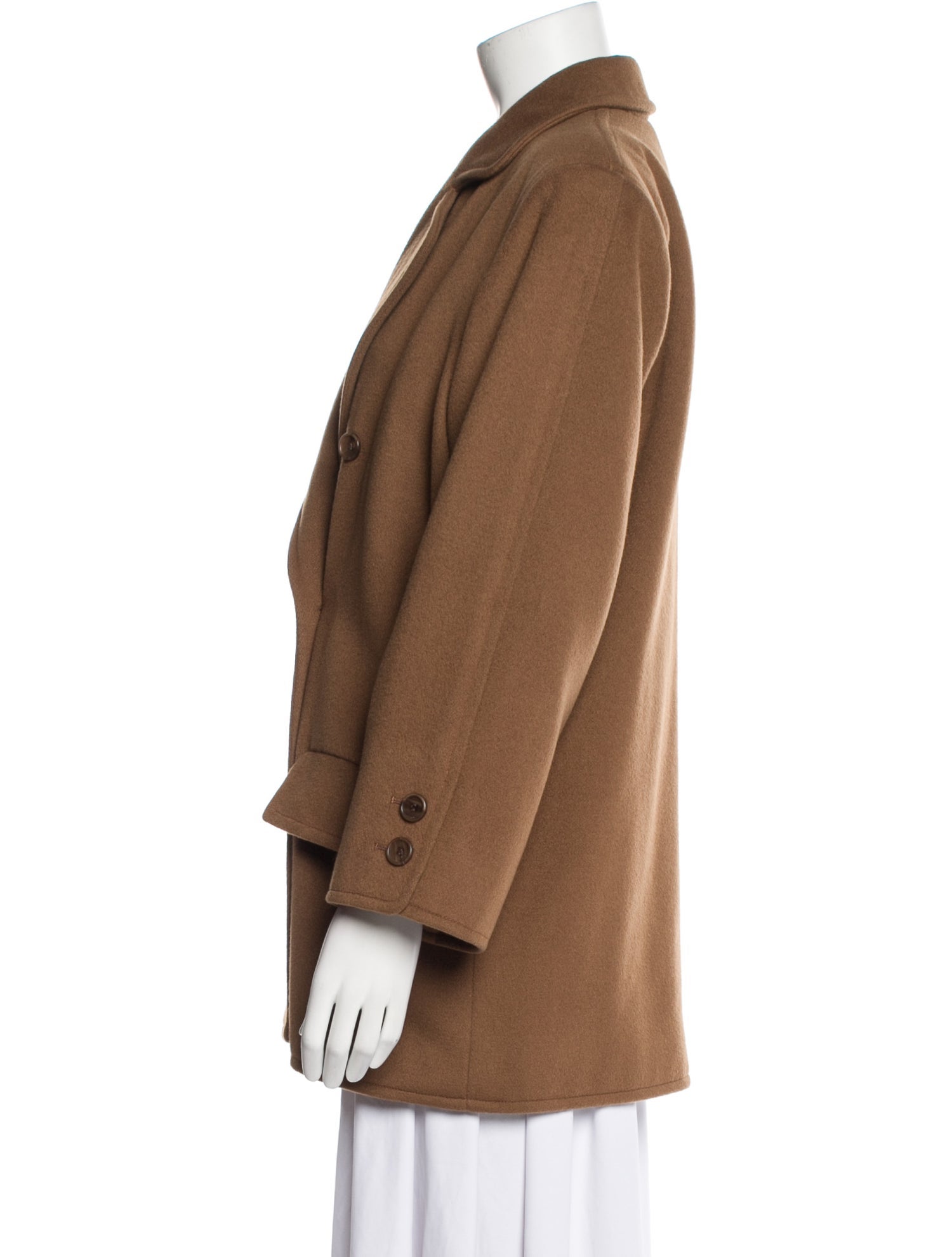 Yves Saint Laurent Rive Gauche Vintage 1970's Peacoat