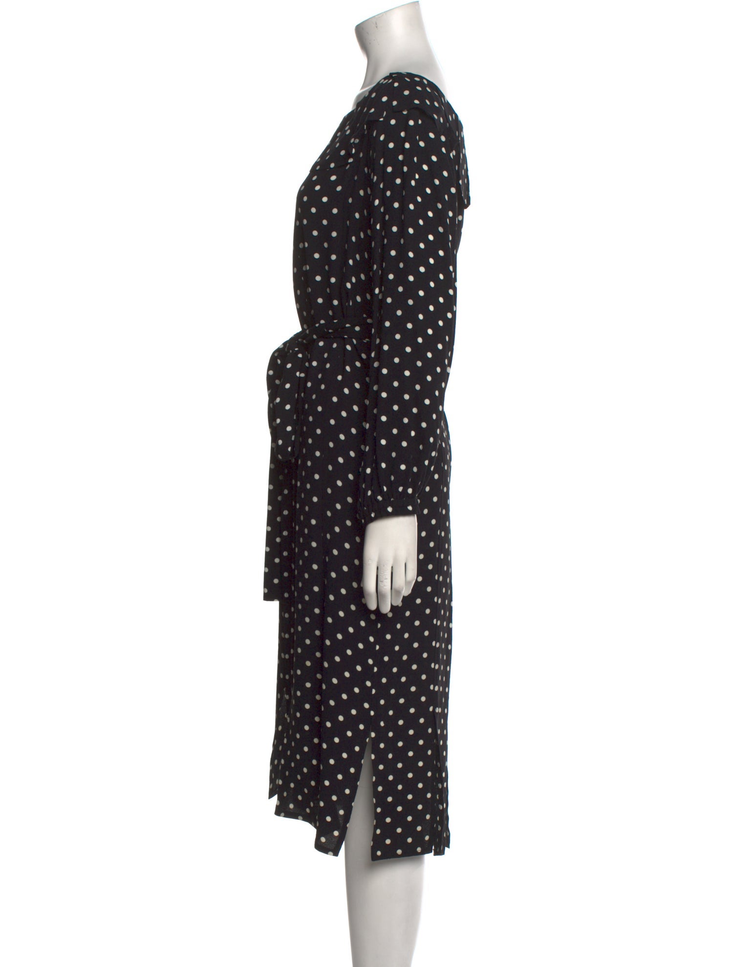 Yves Saint Laurent Rive Gauche Vintage Midi Length Dress
