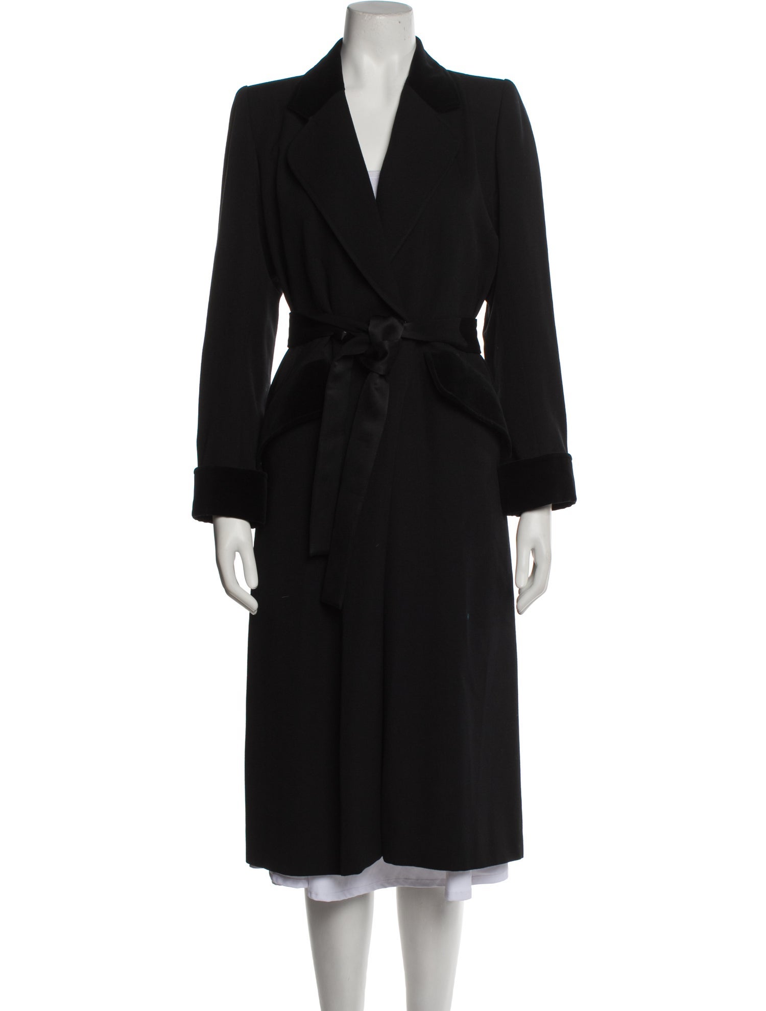 Yves Saint Laurent Rive Gauche Vintage 1970's Trench Coat