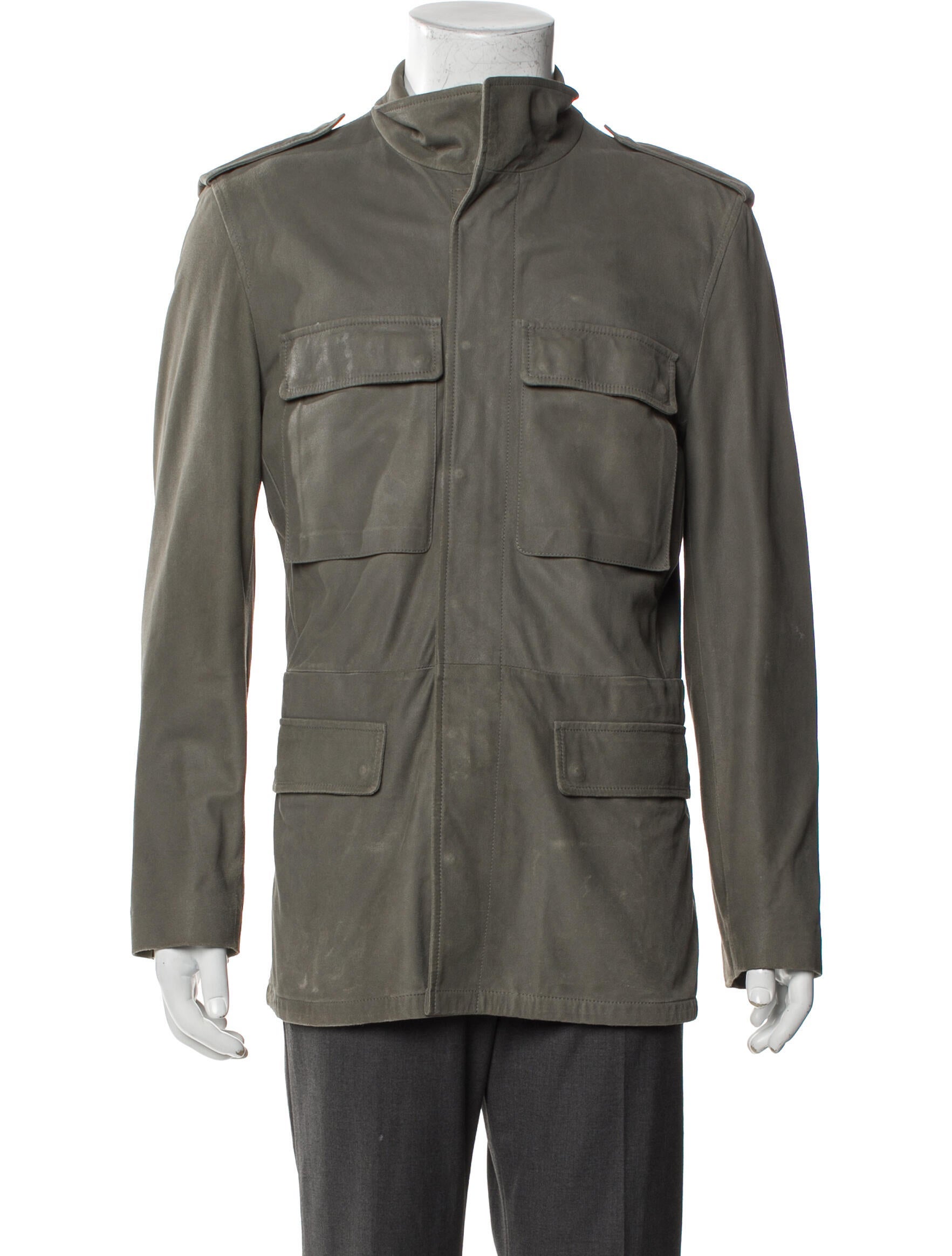 Yves Saint Laurent Rive Gauche Vintage 2000's Utility Jacket