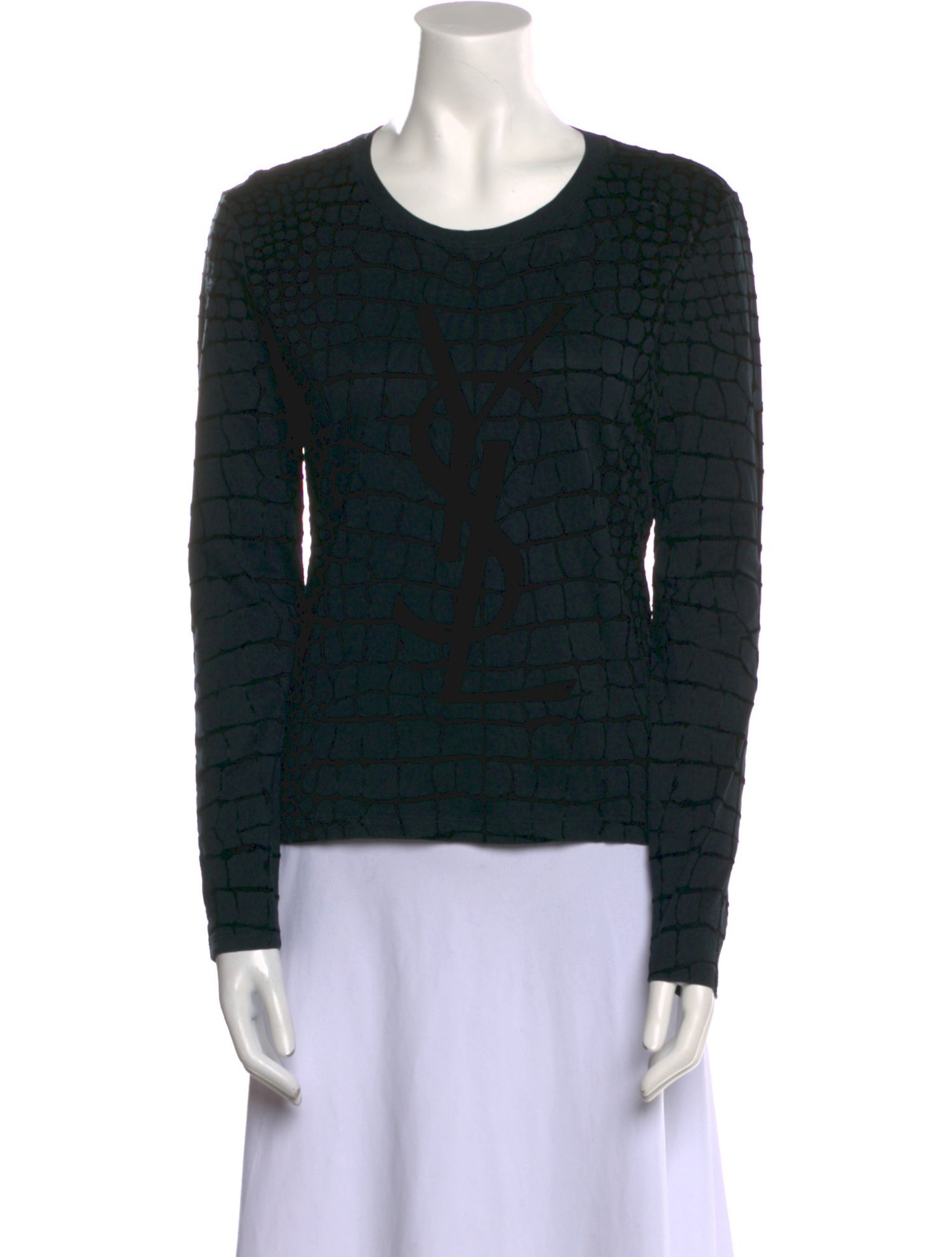 Yves Saint Laurent Rive Gauche Vintage Late 1990's - Early 2000's Sweatshirt