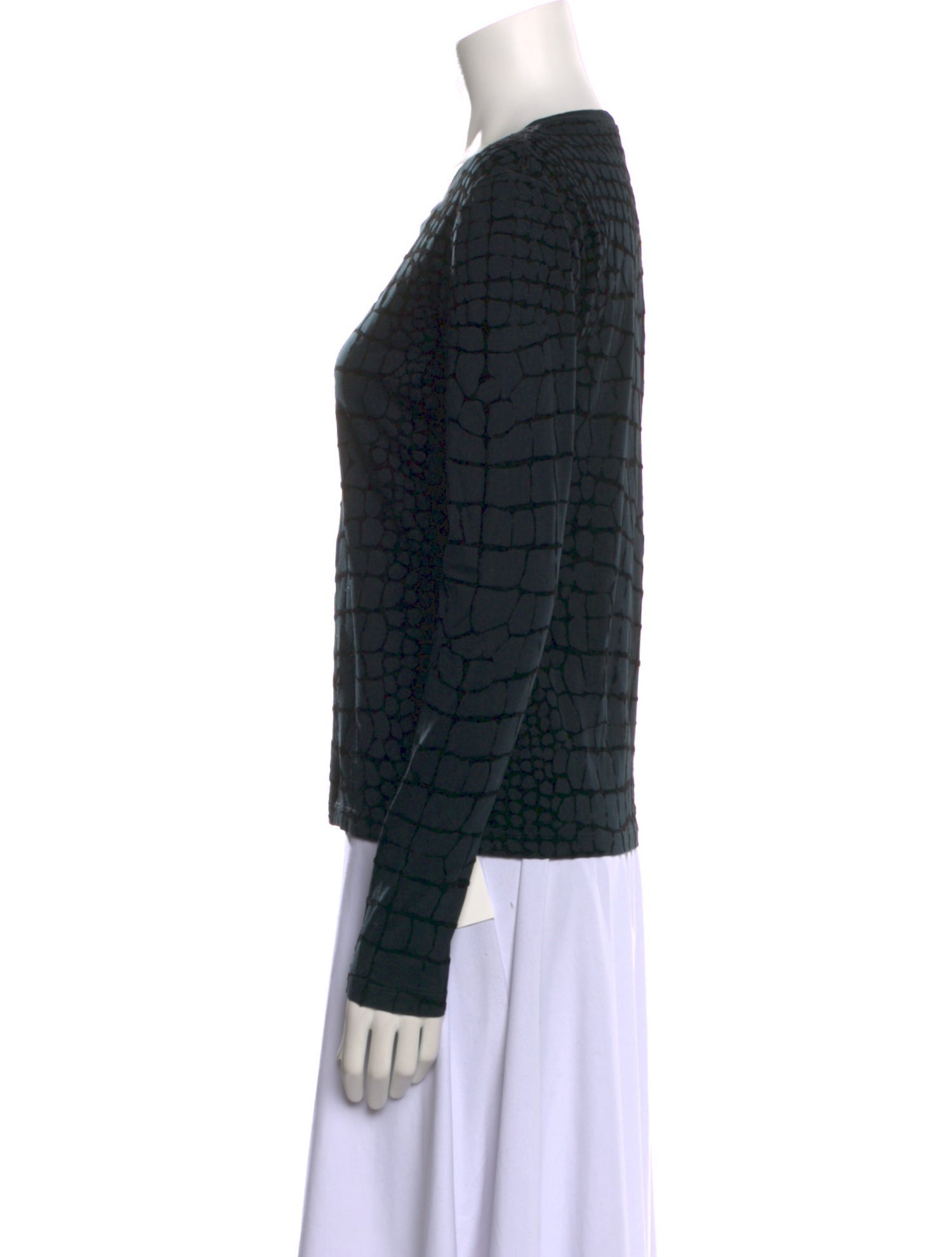 Yves Saint Laurent Rive Gauche Vintage Late 1990's - Early 2000's Sweatshirt