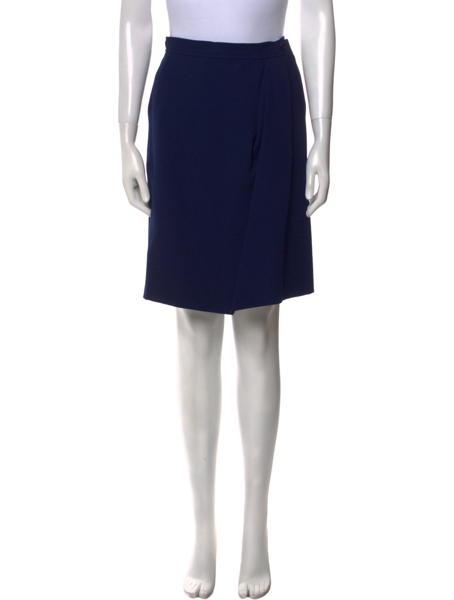 Yves Saint Laurent Rive Gauche Vintage Knee-Length Skirt