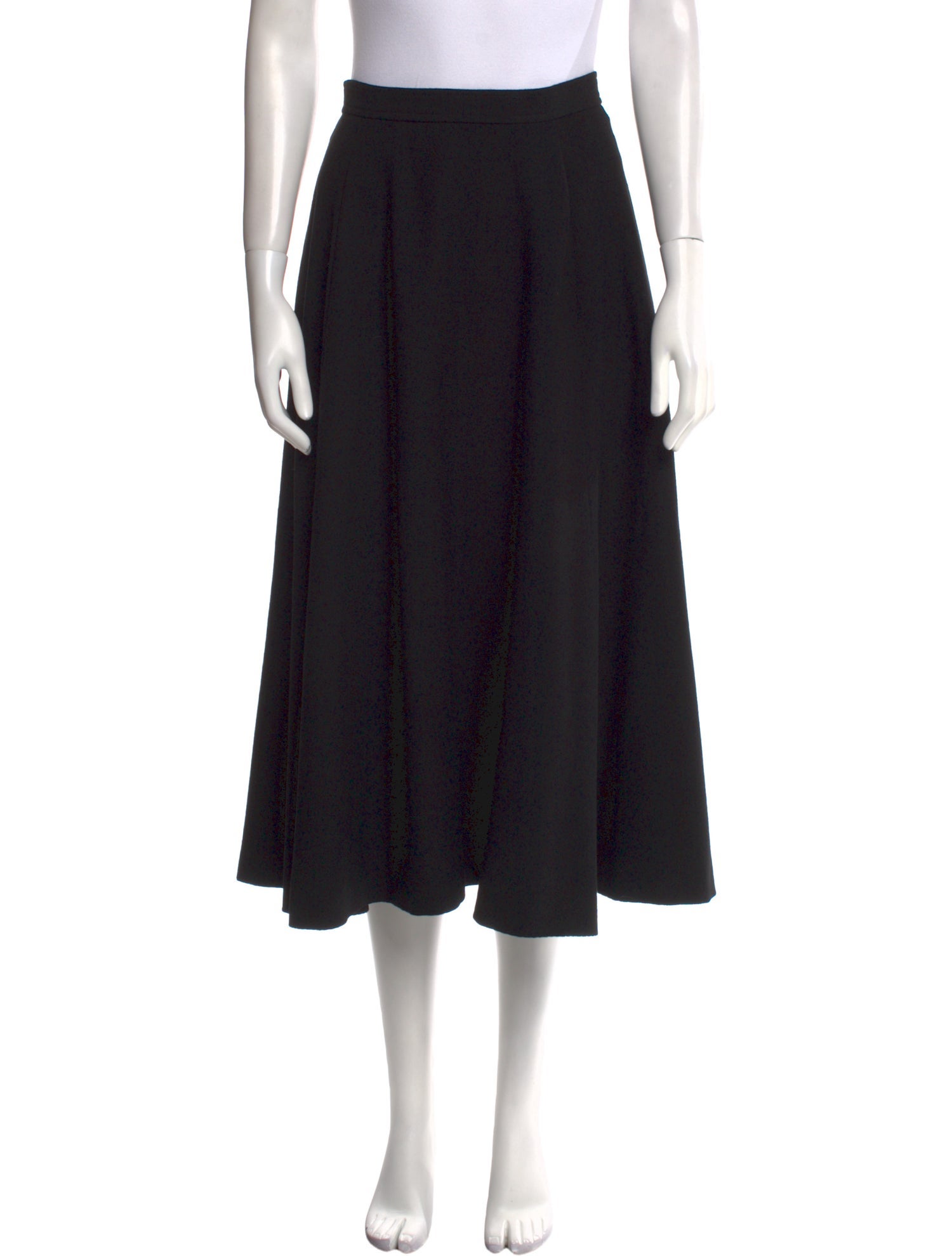 Yves Saint Laurent Rive Gauche Vintage Midi Length Skirt