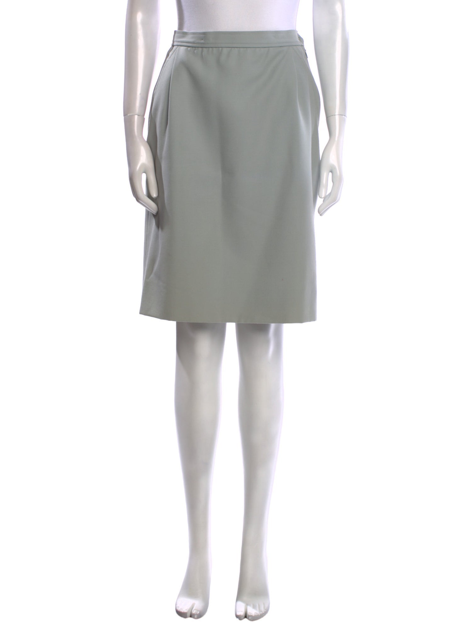 Yves Saint Laurent Rive Gauche Vintage Knee-Length Skirt