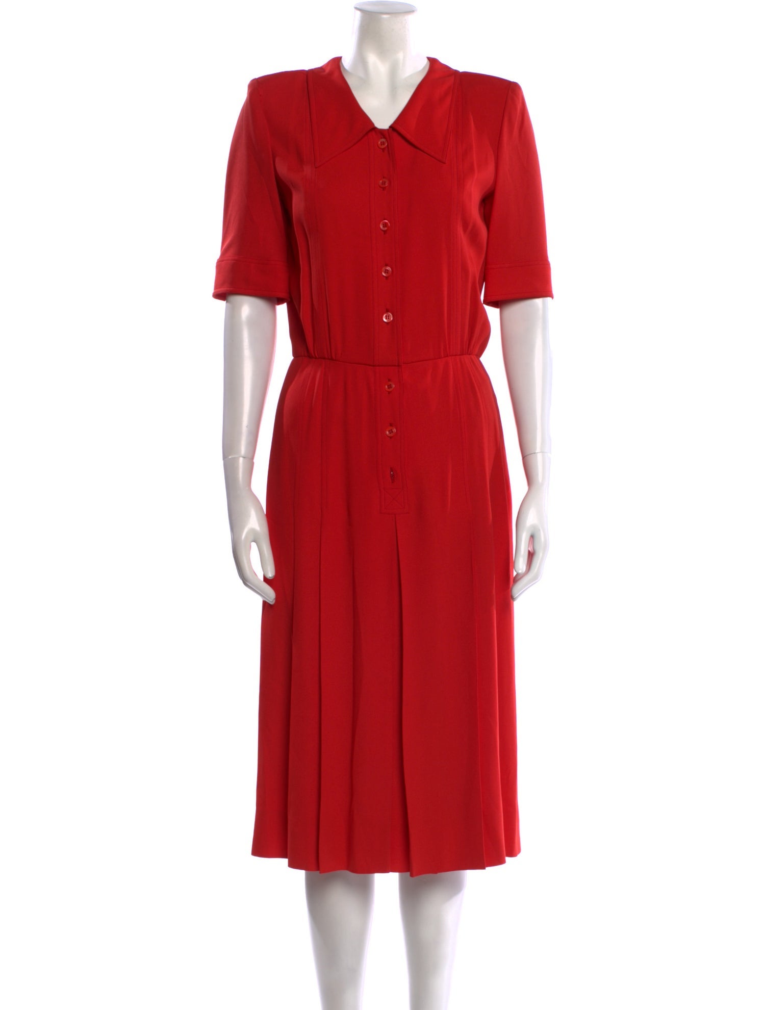 Yves Saint Laurent Rive Gauche Vintage Midi Length Dress
