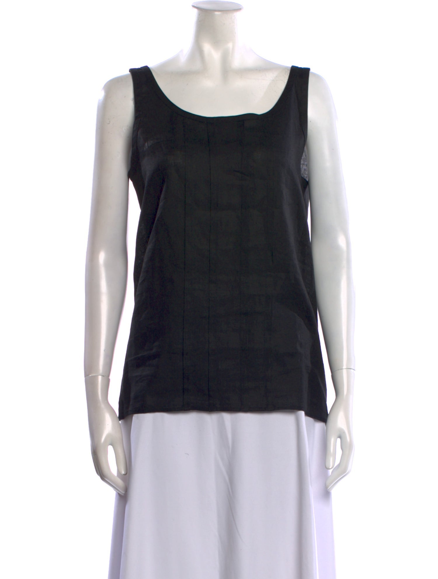 Yves Saint Laurent Rive Gauche Vintage 1990 Top - Black Tops