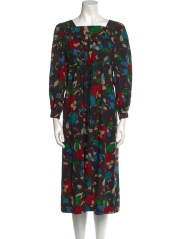 Yves Saint Laurent Rive Gauche Dresses Vintage Midi Length Dress Us6, Fr38 | M
