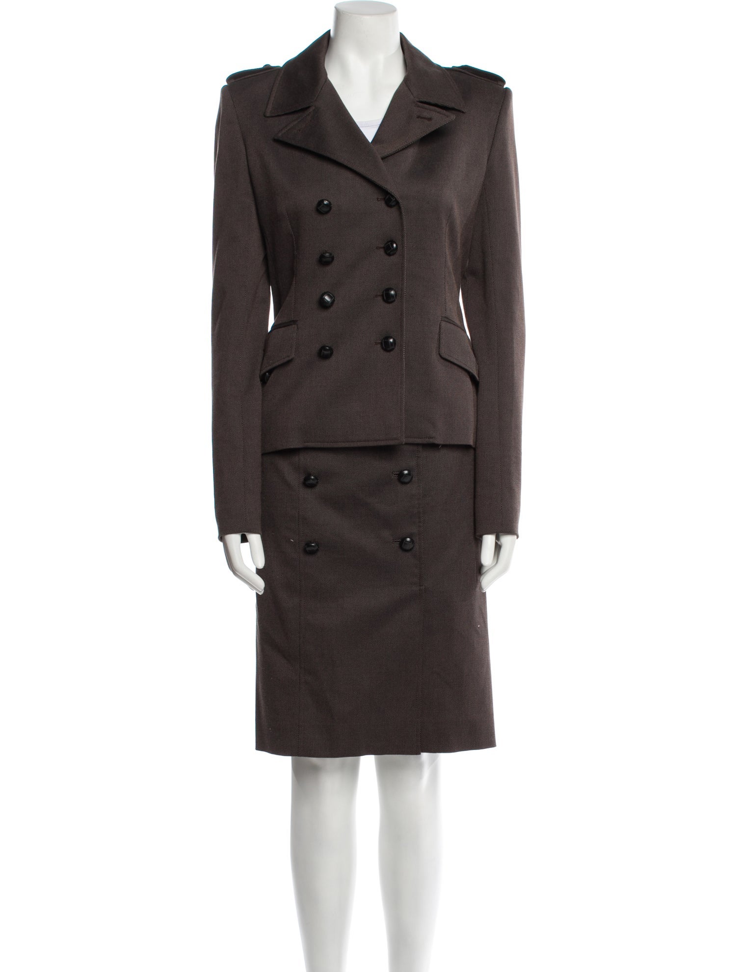 Yves Saint Laurent Rive Gauche Vintage 2005 Skirt Suit