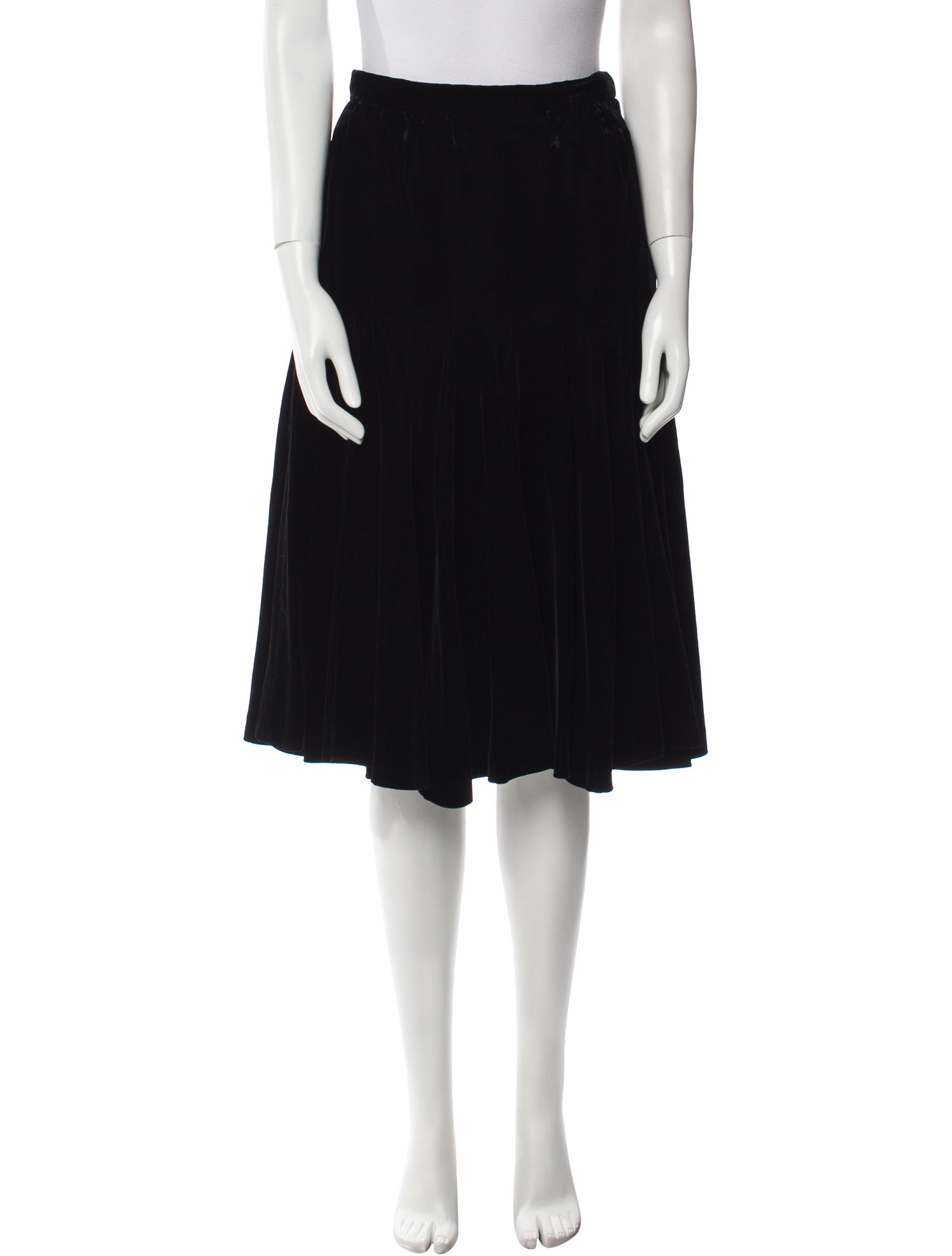 Yves Saint Laurent Rive Gauche Vintage Knee-Length Skirt