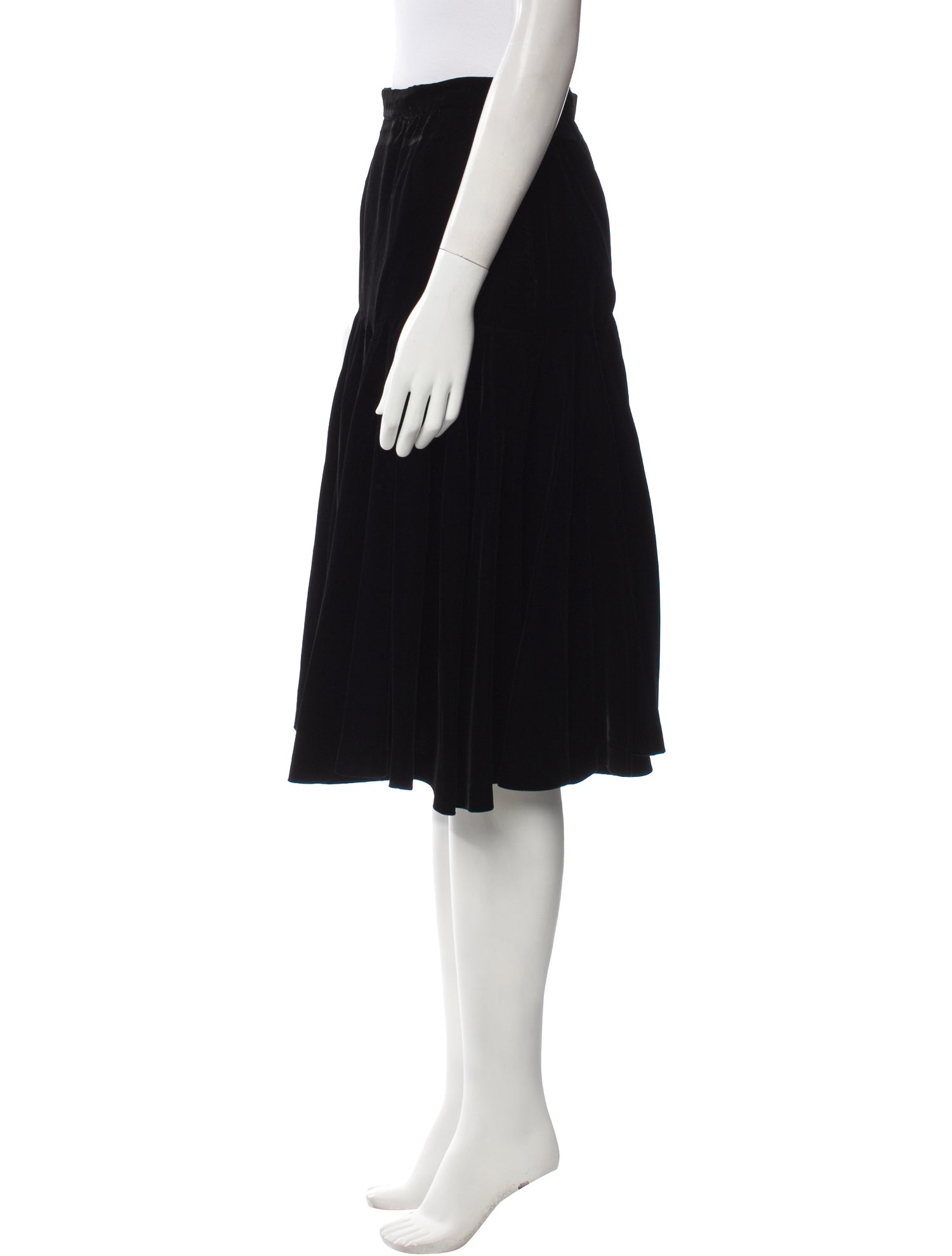 Yves Saint Laurent Rive Gauche Vintage Knee-Length Skirt