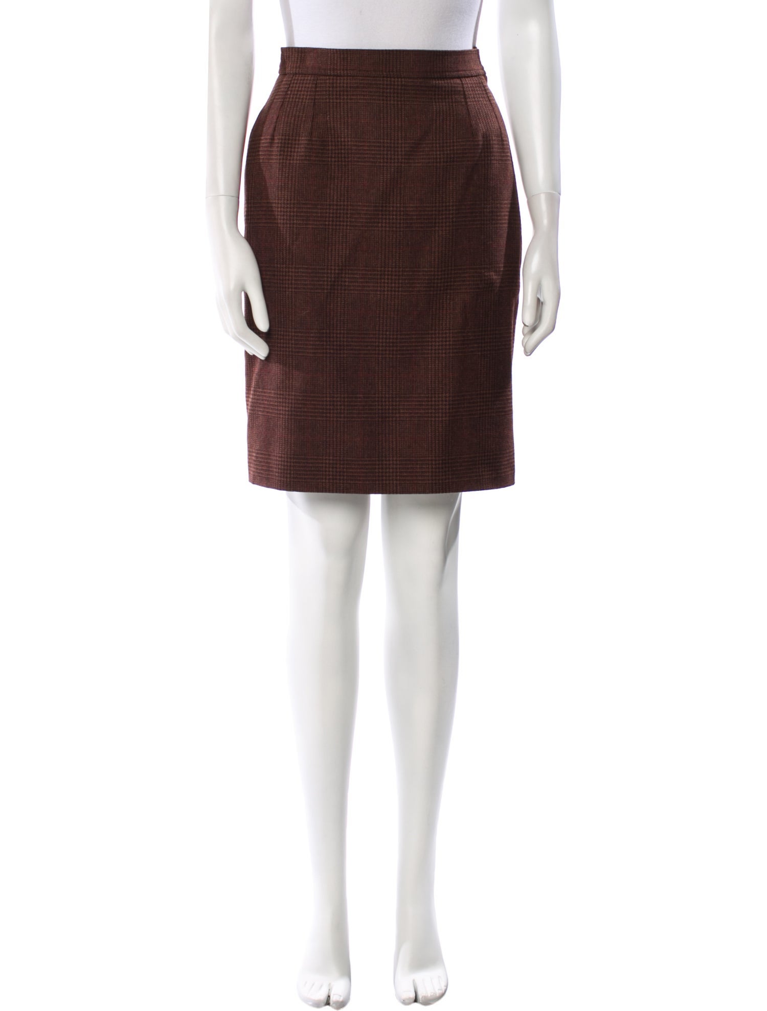 Yves Saint Laurent Rive Gauche Vintage Knee-Length Skirt