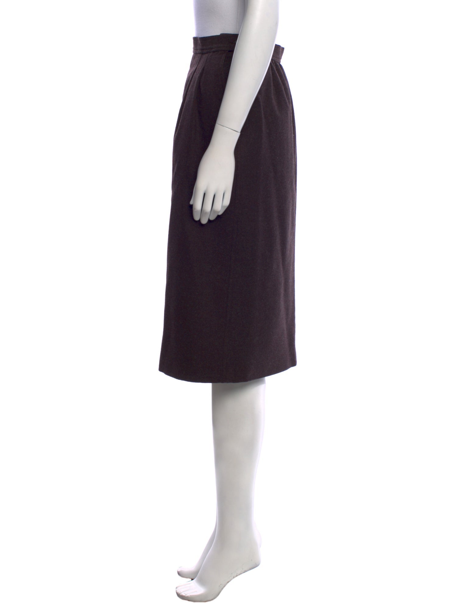 Yves Saint Laurent Rive Gauche Vintage Knee-Length Skirt