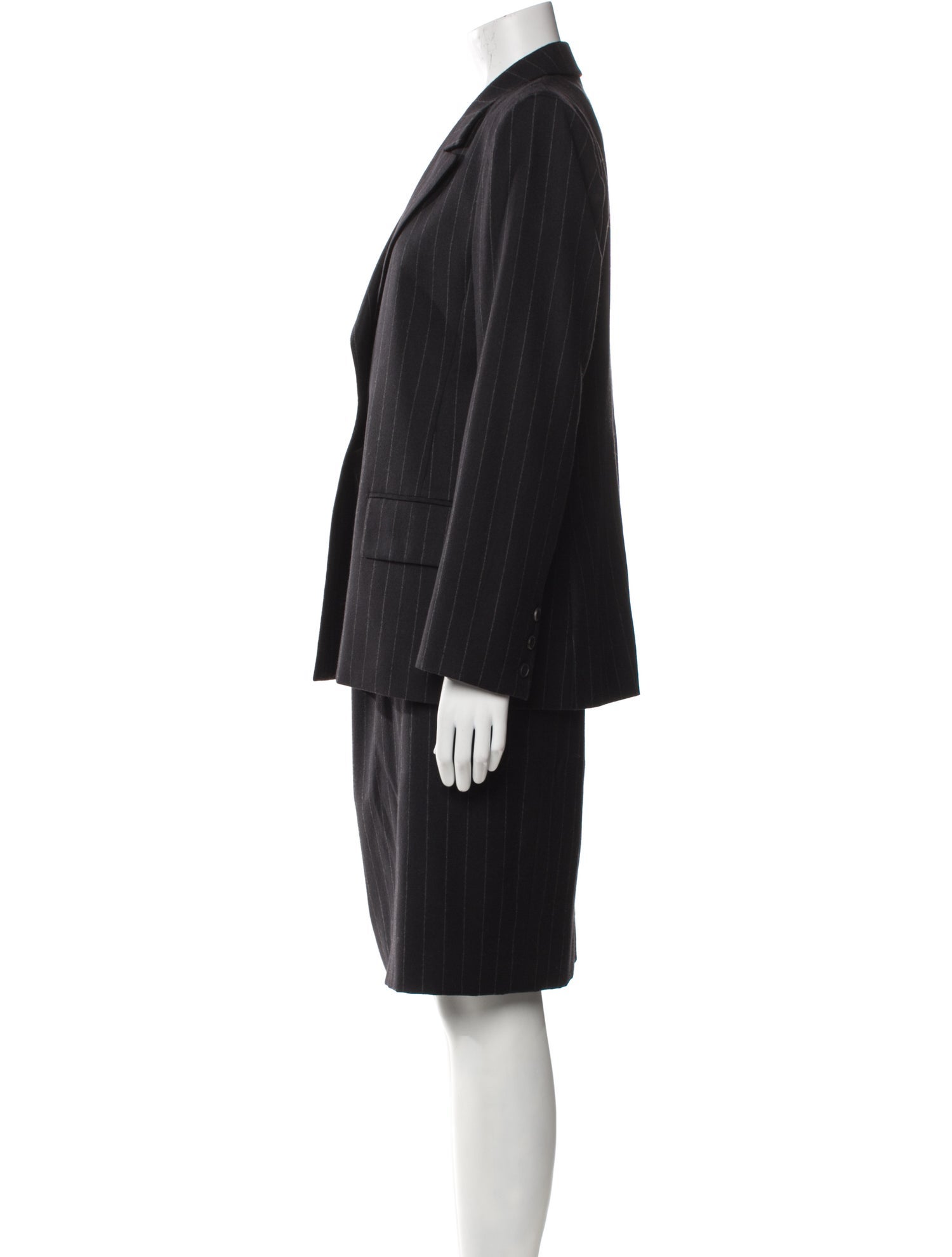 Yves Saint Laurent Rive Gauche Vintage 2000 Skirt Suit