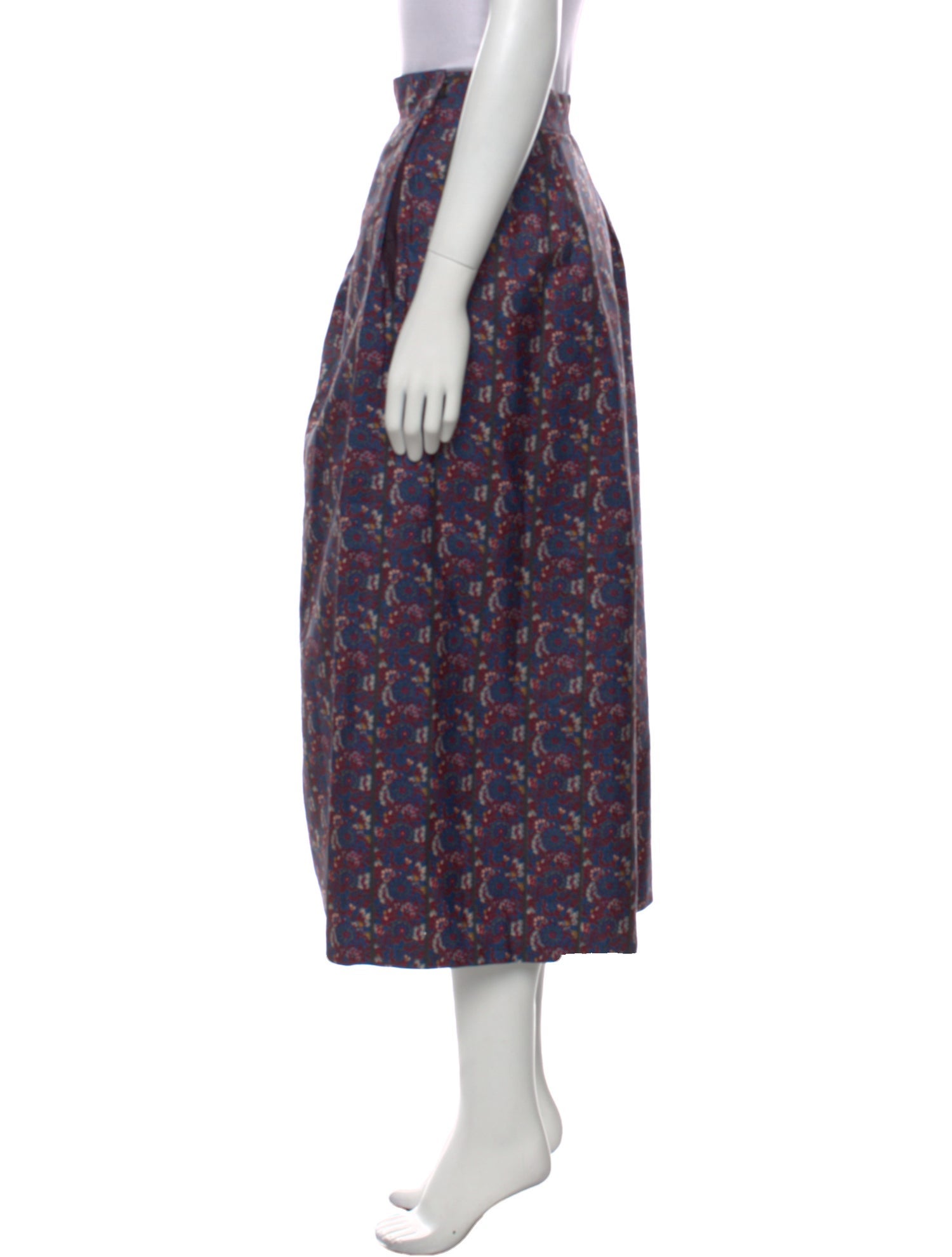 Yves Saint Laurent Rive Gauche Vintage Midi Length Skirt