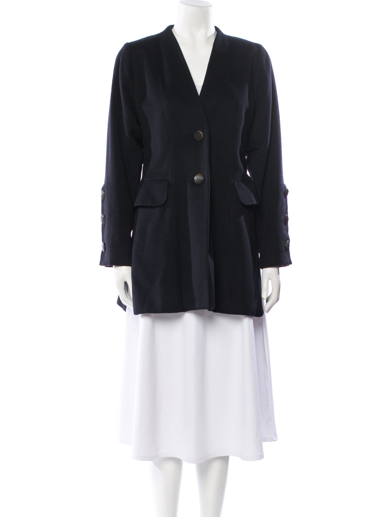 Yves Saint Laurent Rive Gauche Vintage 1993 Peacoat