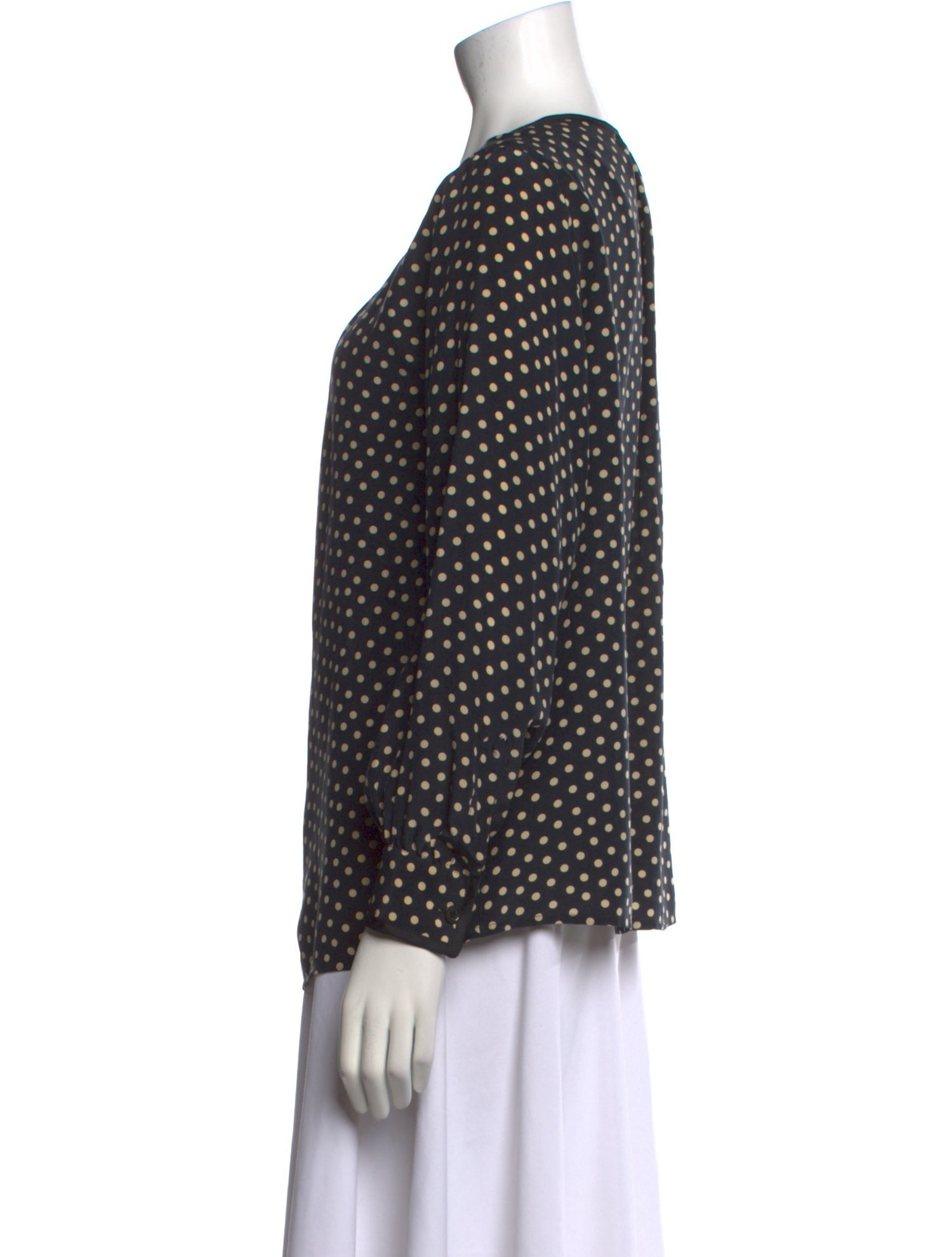 Yves Saint Laurent Rive Gauche Vintage 1980's Blouse
