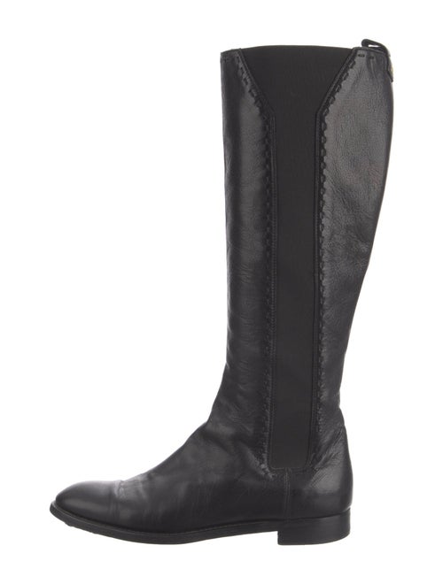 Yves Saint Laurent Rive Gauche Leather Riding Boots