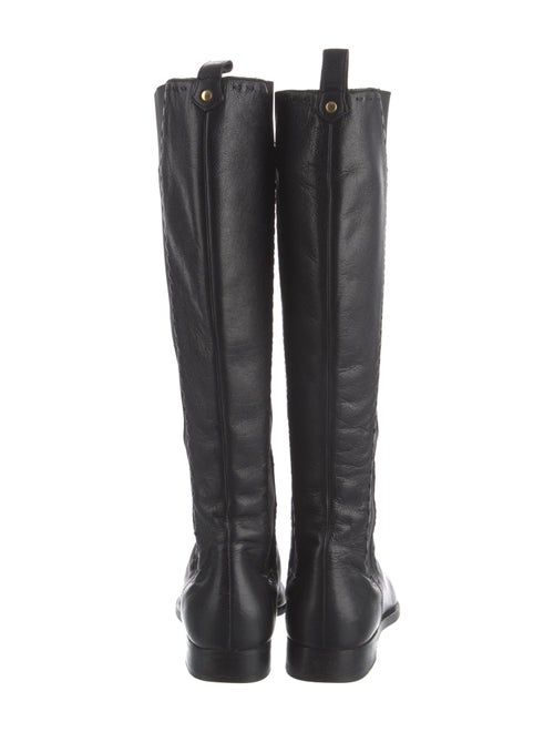 Yves Saint Laurent Rive Gauche Leather Riding Boots