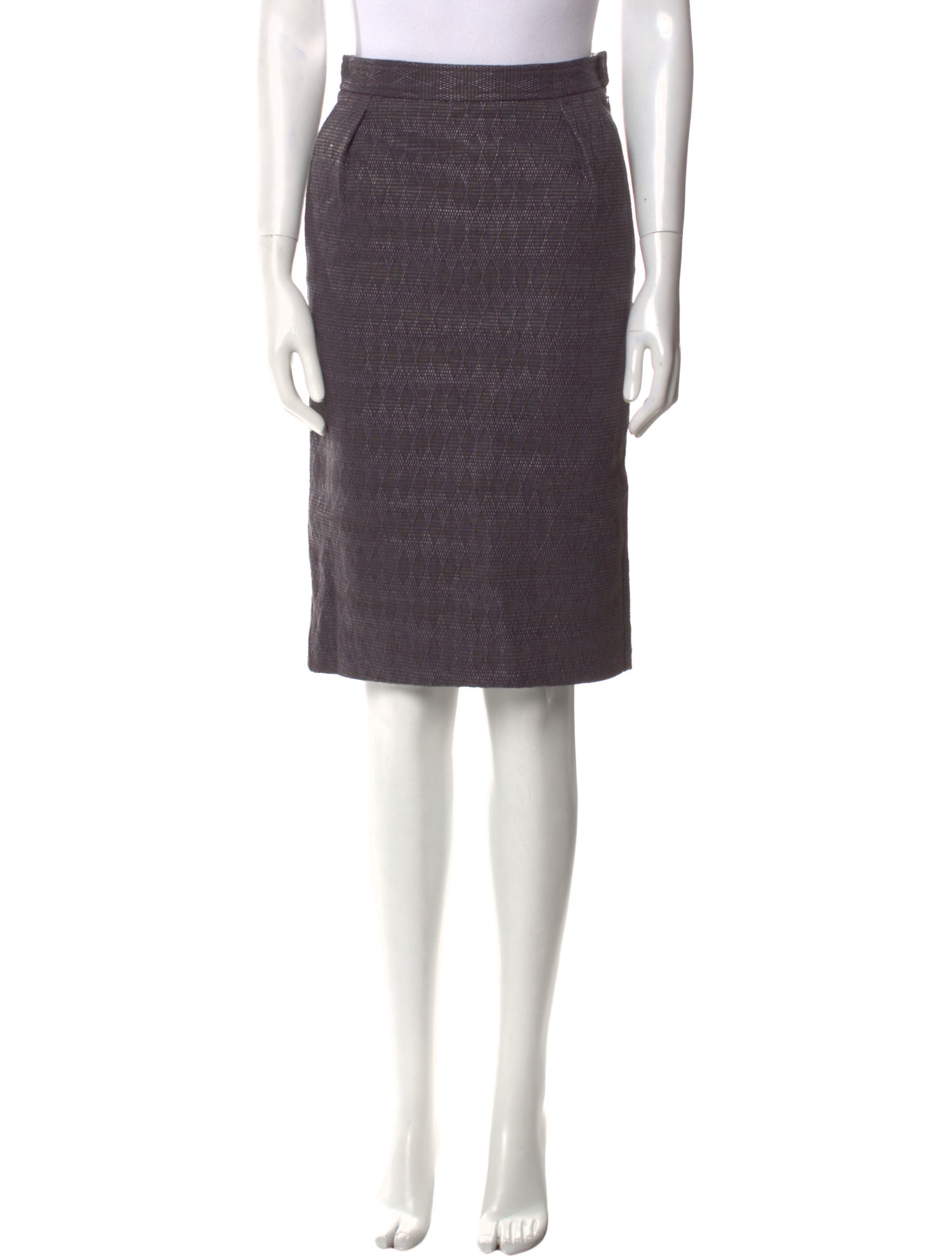 Yves Saint Laurent Rive Gauche Vintage Knee-Length Skirt