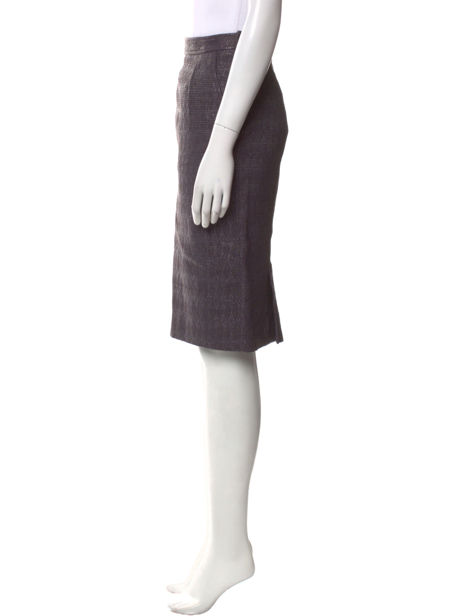 Yves Saint Laurent Rive Gauche Vintage Knee-Length Skirt