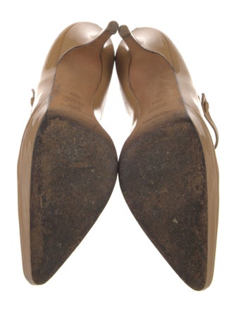 Yves Saint Laurent Rive Gauche Patent Leather Pumps