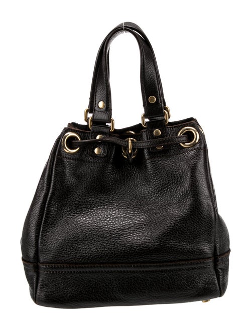 Yves Saint Laurent Rive Gauche Leather Top Handle Bag Small