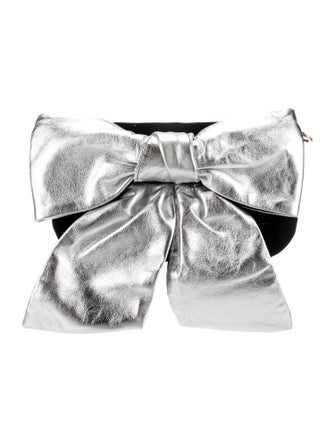 Yves Saint Laurent Rive Gauche Velvet Minaudière