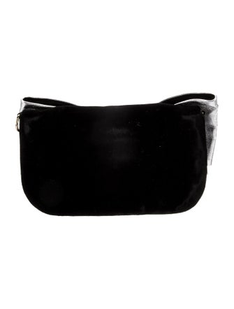 Yves Saint Laurent Rive Gauche Velvet Minaudière