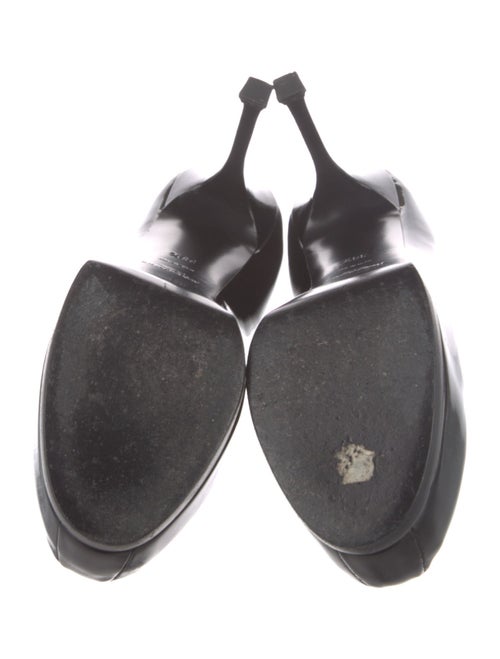 Yves Saint Laurent Rive Gauche Patent Leather Pumps