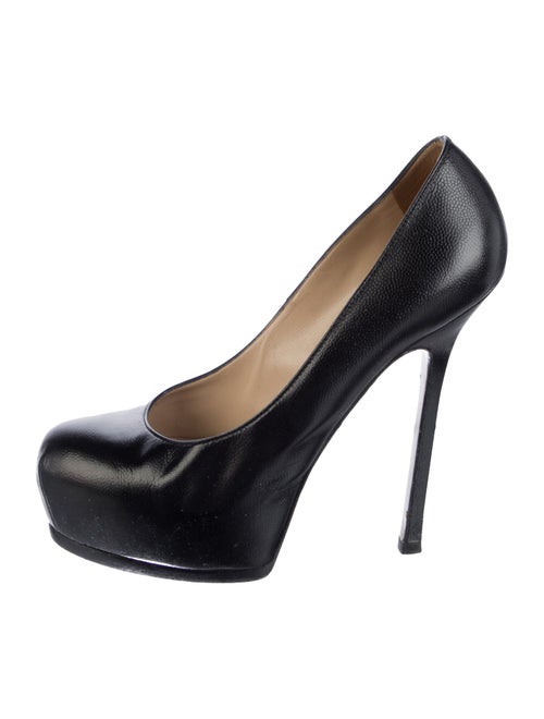 Yves Saint Laurent Rive Gauche Leather Pumps