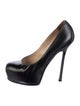 Yves Saint Laurent Rive Gauche Leather Pumps