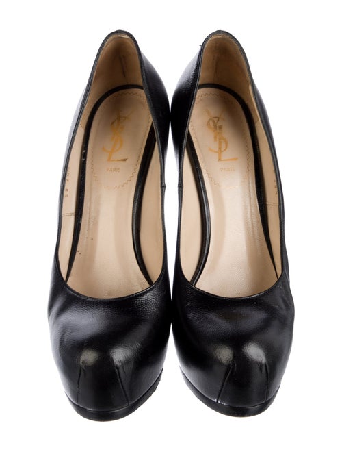 Yves Saint Laurent Rive Gauche Leather Pumps