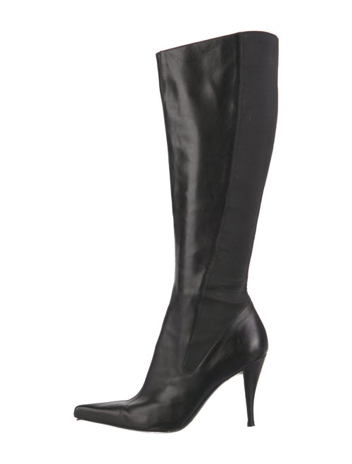 Yves Saint Laurent Rive Gauche Leather Boots