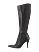 Yves Saint Laurent Rive Gauche Leather Boots