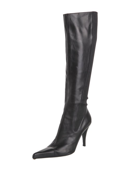 Yves Saint Laurent Rive Gauche Leather Boots