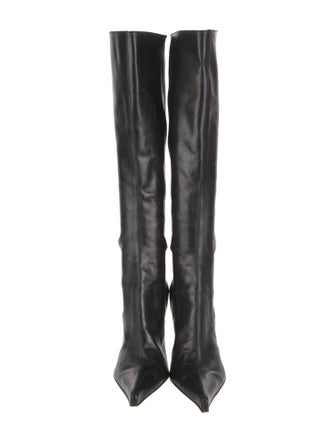 Yves Saint Laurent Rive Gauche Leather Boots