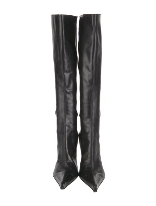 Yves Saint Laurent Rive Gauche Leather Boots