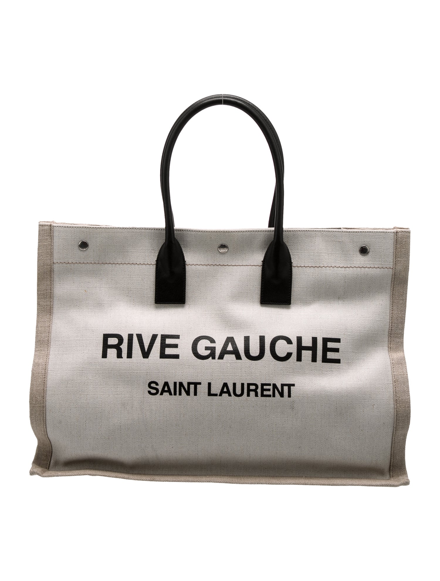 Saint Laurent Canvas Rive Gauche Large