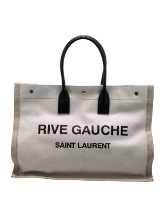 Saint Laurent Canvas Rive Gauche Large