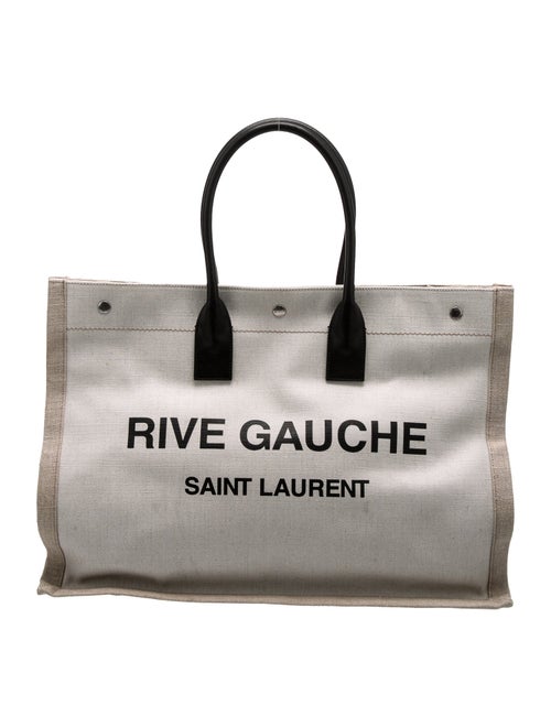 Saint Laurent Canvas Rive Gauche Large
