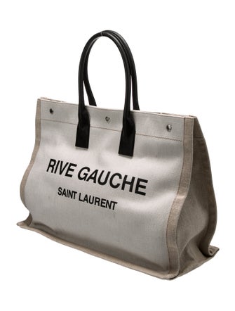 Saint Laurent Canvas Rive Gauche Large