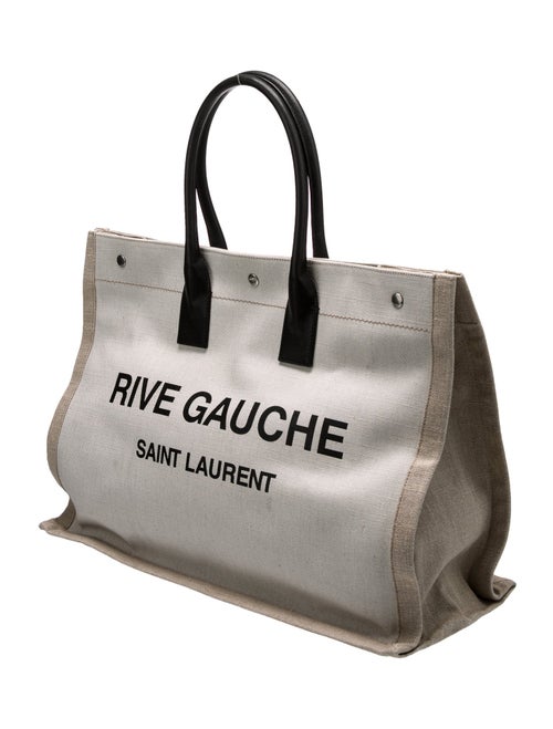Saint Laurent Canvas Rive Gauche Large