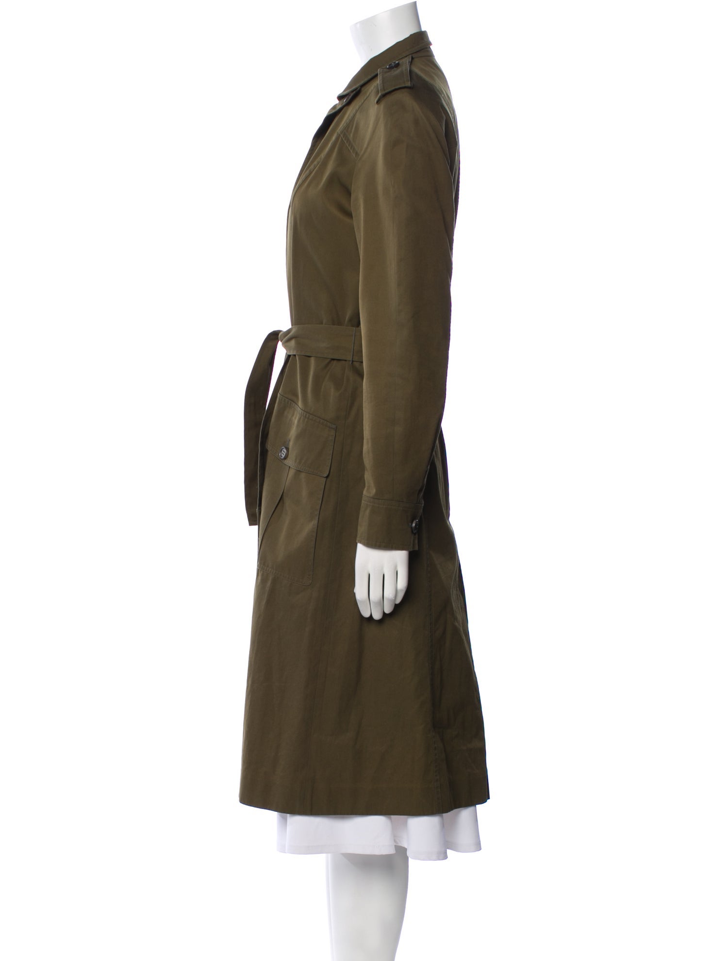 Yves Saint Laurent Rive Gauche Trench Coat