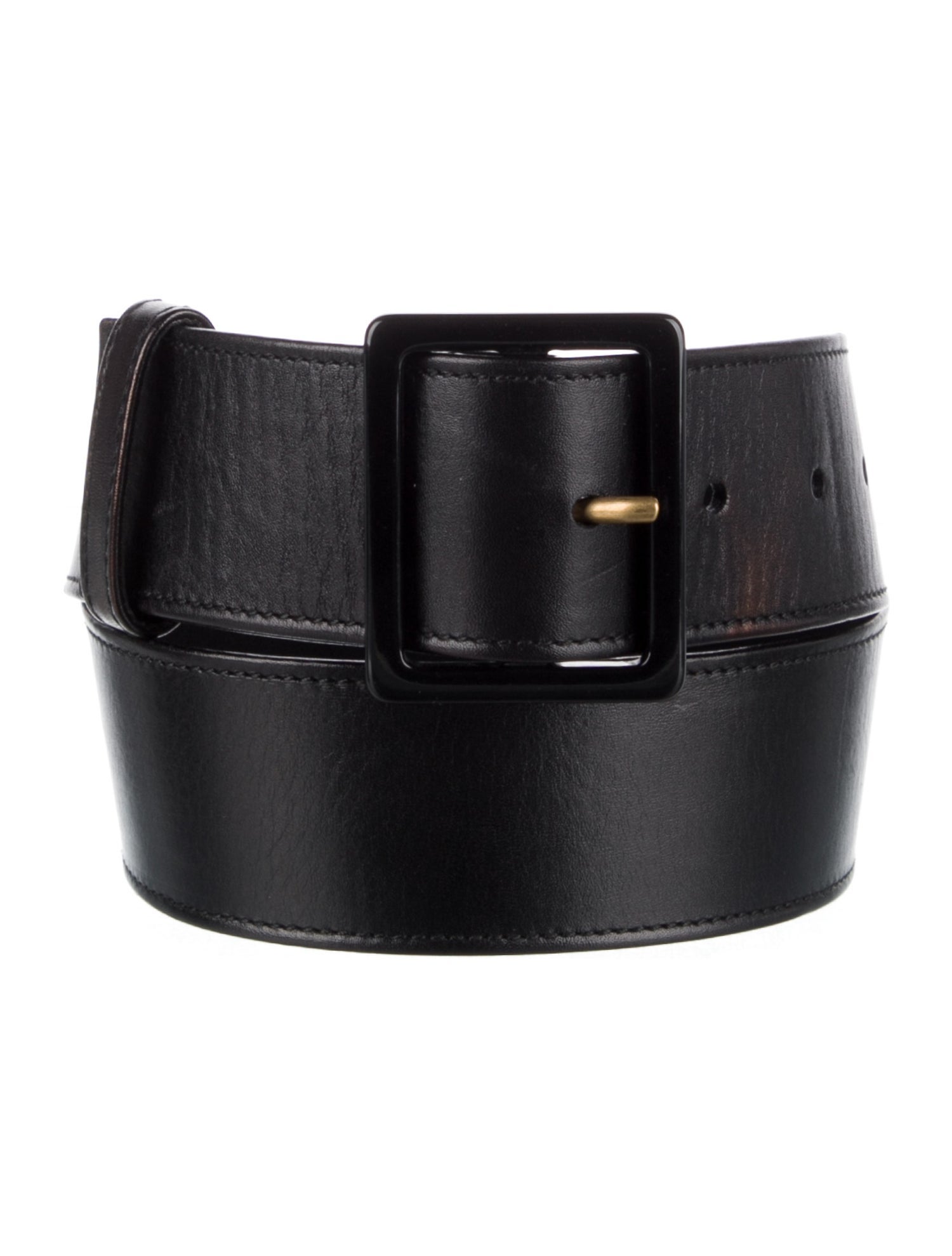 Yves Saint Laurent Rive Gauche Leather Belt