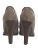 Yves Saint Laurent Rive Gauche Suede Pumps